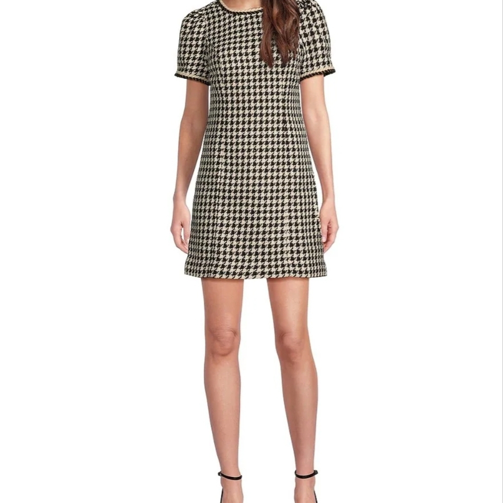 Lilly Pulitzer Houndstooth Black and White Dress